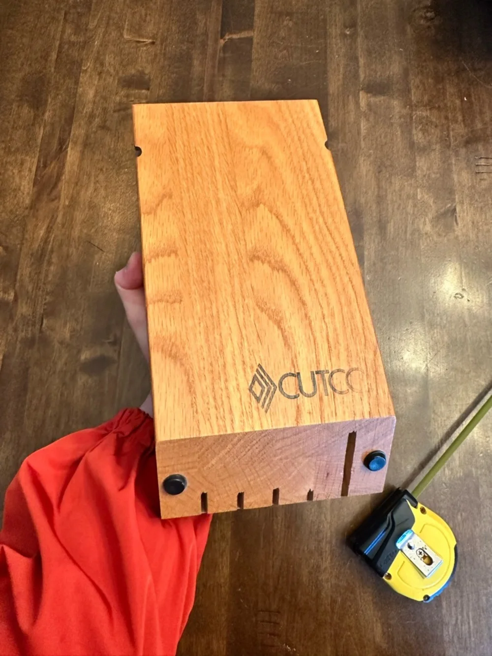 Cutco knife block